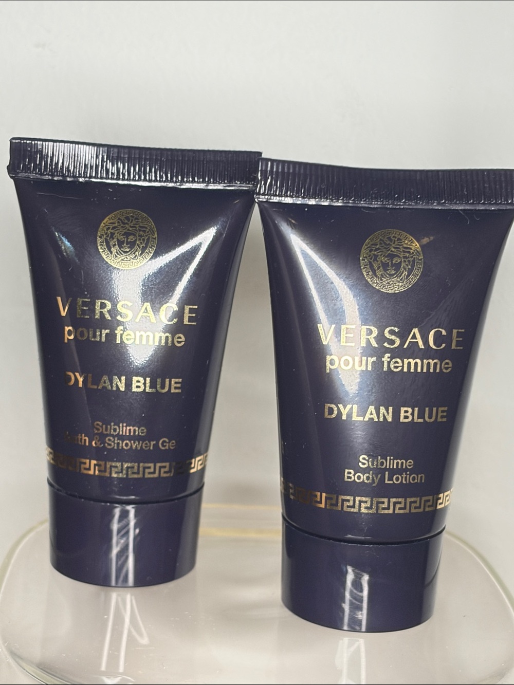 Versace Dylan Blue Pour Femme Body Lotion & Shower Gel - 25 ml each
